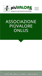 Mobile Screenshot of piuvalore.org